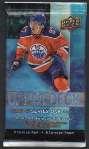 2016-17 Upper Deck Series 1 Hockey Cards - 1 Retail Pack