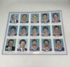 1984-85 Edmonton Oilers Red Rooster Uncut Sheet Set