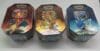 Pokemon Hidden Fates Tin Set Of 3 (Charizard, Raichu, Gyarados) Sealed