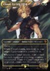 Cloud, Ex-SOLDIER MTG UNIVERSES BEYOND: FINAL FANTASY BORDERLESS SURGE FOIL NM 210