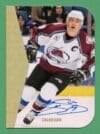 Joe Sakic 2014-15 SP Authentic 94-95 SP Retro Die Cut Auto #94-59