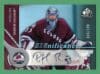 2005-06 Patrick Roy Avalanche UD SP Game Used Significance /100 Auto Card #S-PR