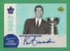 Brian Conacher 2007 Upper Deck Maple Leafs Centennial Player Autograph #A-BC1