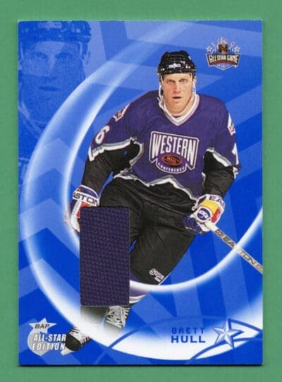Brett Hull 2002-03 ITG Be A Player All-Star Jersey Card #AS-31