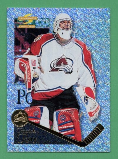 Patrick Roy 1995-96 Pinnacle Summit Ice Foil Card #149