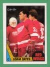 Adam Oates 1987-88 O-Pee-Chee Rookie Card #123