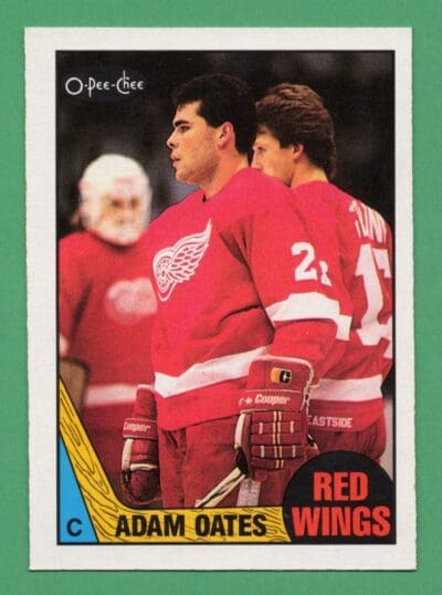 Adam Oates 1987-88 O-Pee-Chee Rookie Card #123
