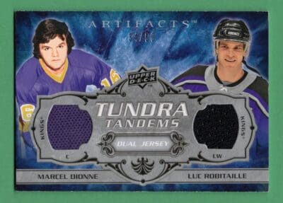 Dionne, Robitaille 2008-09 Upper Deck Artifacts Tundra Teammates /50 #TT-RD