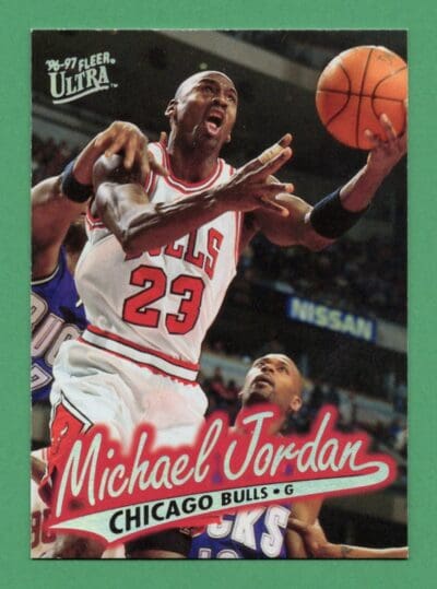 Michael Jordan 1996-97 Fleer Ultra Card #16