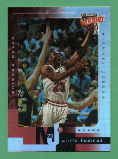Michael Jordan 1999-00 UD Ultimate Victory World Famous #MJ12