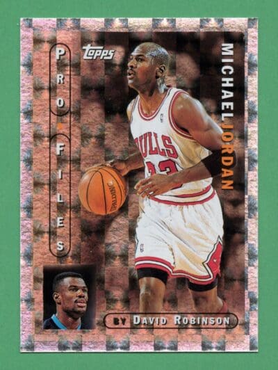 Michael Jordan 1996-97 Topps Pro Files Card #PF-3