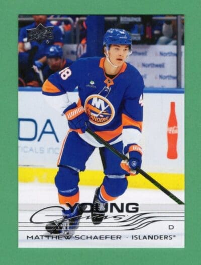 2025-26 Upper Deck Series 2 Matthew Schaefer Young Guns #451