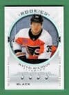 Matvei Michkov 24-25 UD Black Diamond Retro Quad Diamond Relic /49 #BDRR-MM