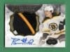 David Pastrnak 14-15 Upper Deck Exquisite Collection Rookie Patch/Auto /88 #51