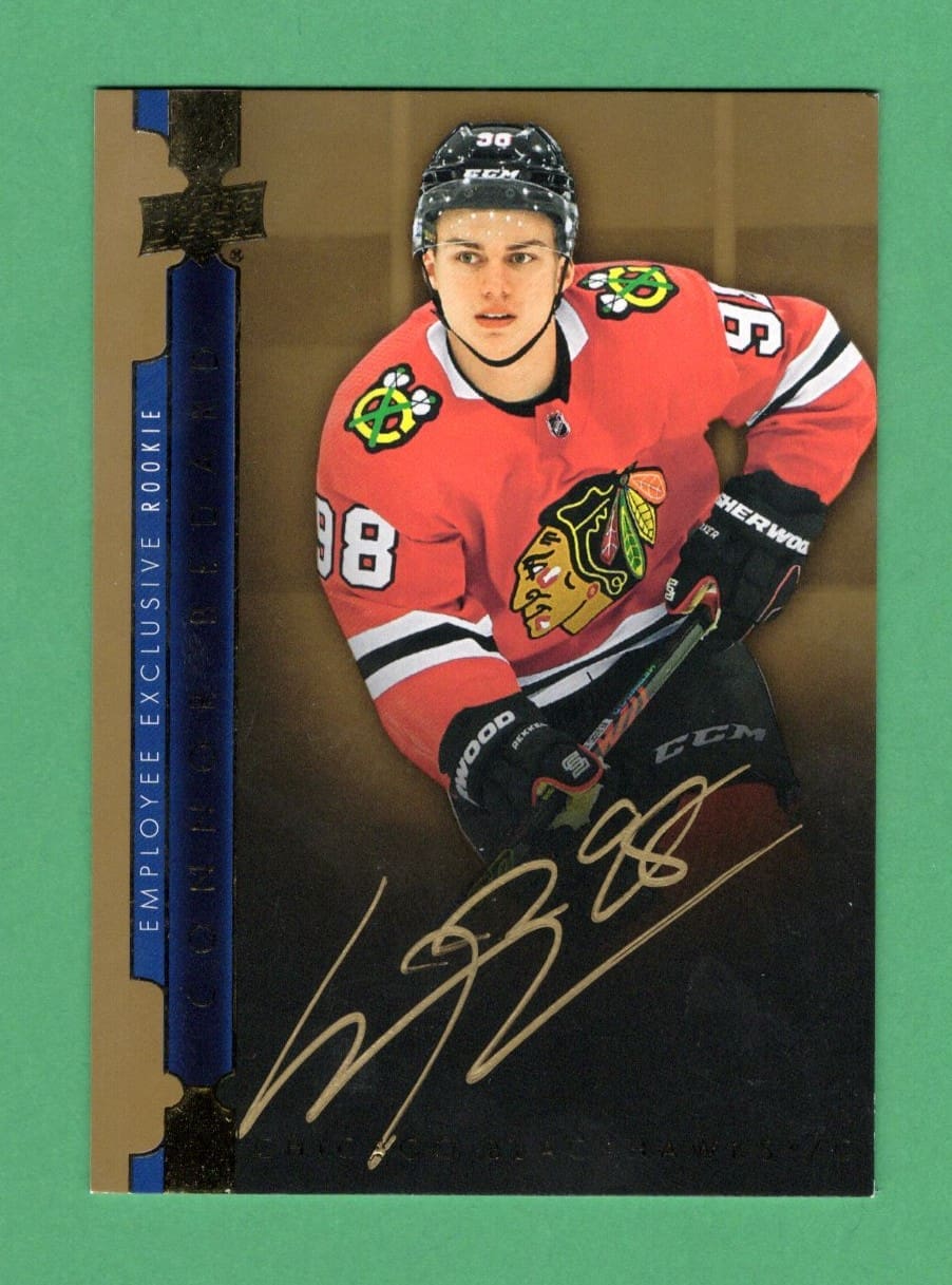 Connor Bedard 2024 Upper Deck Employee Exclusives Rookie Autograph #UD-CB