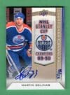 Martin Gelinas 13-14 Upper Deck Edmonton Oilers Championship Banners /25 #CB-MG