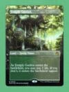 MTG Temple Garden Borderless Foil (Ravnica Remastered) 0300