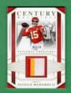 Patrick Mahomes II 2023 Panini National Treasures Century Materials /10 #CEN-PMS
