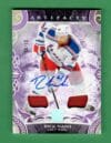 Rick Nash 2024-25 Upper Deck Artifacts Purple Auto Materials /10 #158
