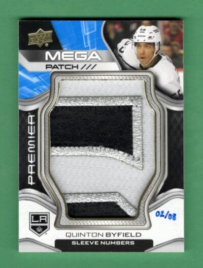 Quinton Byfield 2022-23 Upper Deck Premier Mega Patch /8 #PMP-QB