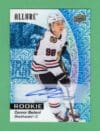 Connor Bedard 2023-24 Upper Deck Allure Rookie Blue Line Auto /35 #102