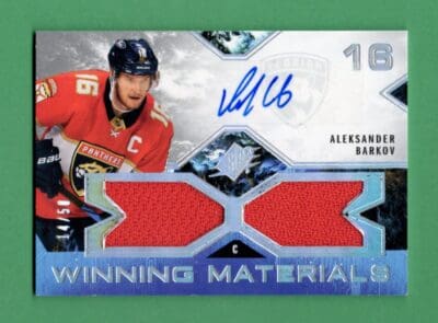 Aleksander Barkov 2021-22 Upper Deck SPX Winning Materials /50 #WM-AB