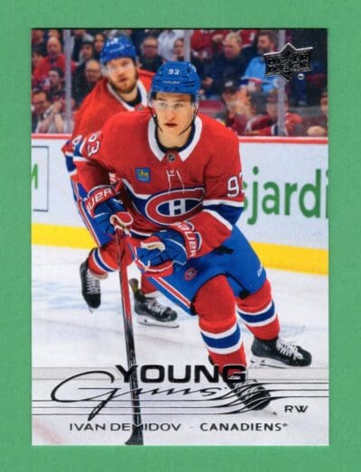 Ivan Demidov 2025-26 Upper Deck Series 1 Young Guns #205