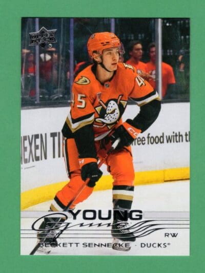 Beckett Sennecke 2025-26 Upper Deck Extended Young Guns #701 (B)