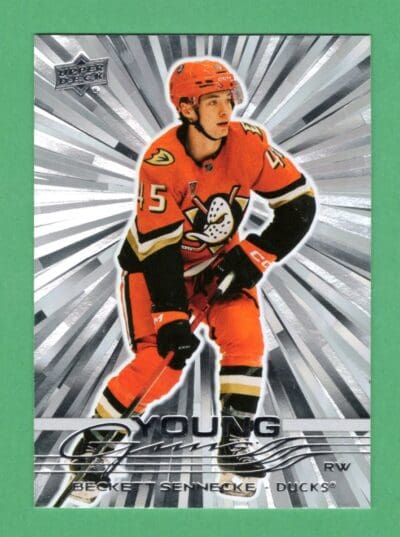 Beckett Sennecke 2025-26 Upper Deck Extended Young Guns Outburst #701