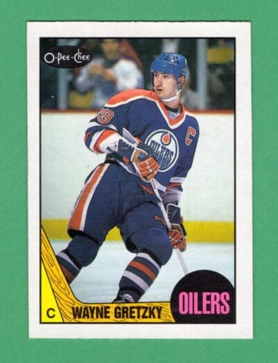 Wayne Gretzky 1987-88 O-Pee-Chee Hockey Card #53