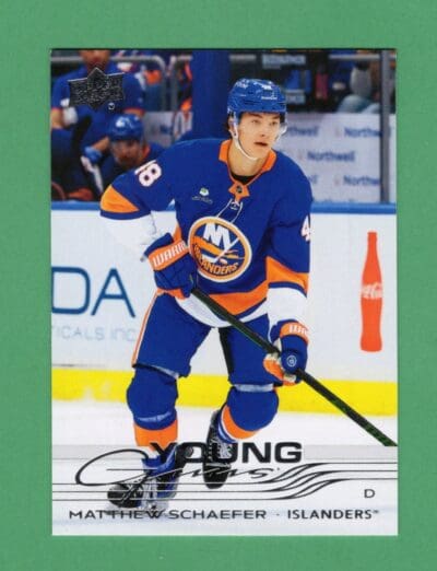 Matthew Schaefer 2025-26 Upper Deck Series 2 Young Guns #451 (B)