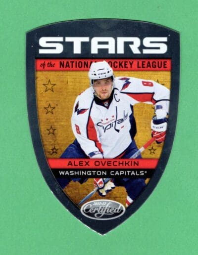 Alex Ovechkin 2010-11 Panini Certified Stars Diecut /25 #30