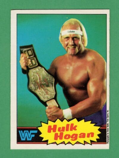 Hulk Hogan 1985 O-Pee-Chee WWF Rookie Card #16