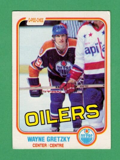 Wayne Gretzky 1981-82 O-Pee-Chee Hockey Card #106