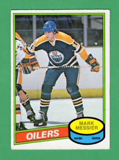 Mark Messier 1980-81 O-Pee-Chee Rookie Card #289 (A)