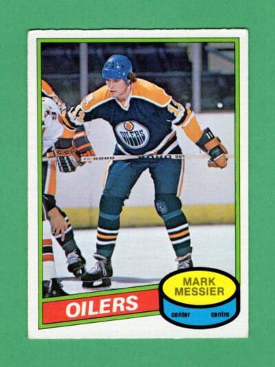Mark Messier 1980-81 O-Pee-Chee Rookie Card #289 (B)