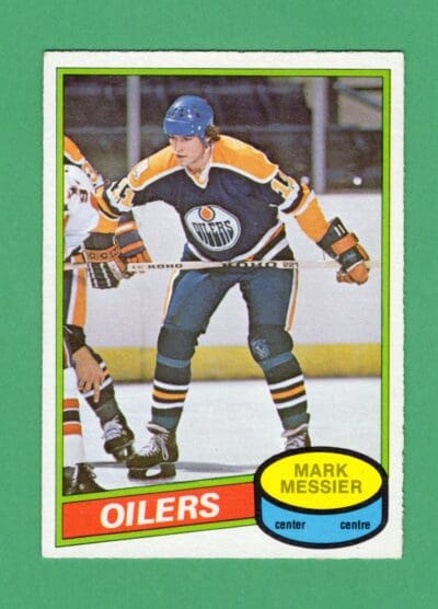 Mark Messier 1980-81 O-Pee-Chee Rookie Card #289