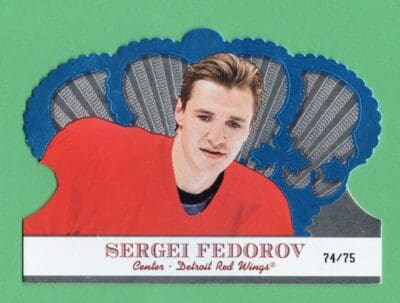 Sergei Fedorov 2000-01 Pacific Crown Royal Blue /75 #38