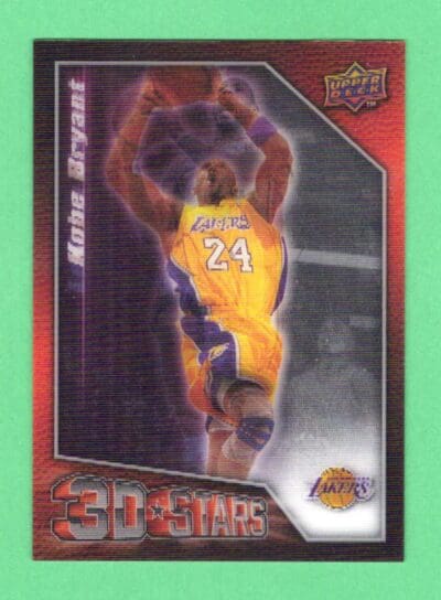 Kobe Bryant, Lebron James 2009-10 Upper Deck Basketball 3-D Stars #ED-BJ