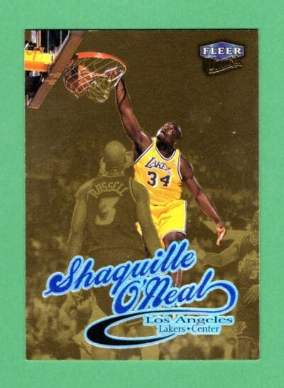 Shaquille O'Neal 1998-99 Fleer Ultra Gold Medallion #93G (B)
