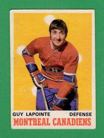 Guy Lapointe 1970-71 O-Pee-Chee Rookie Card #177