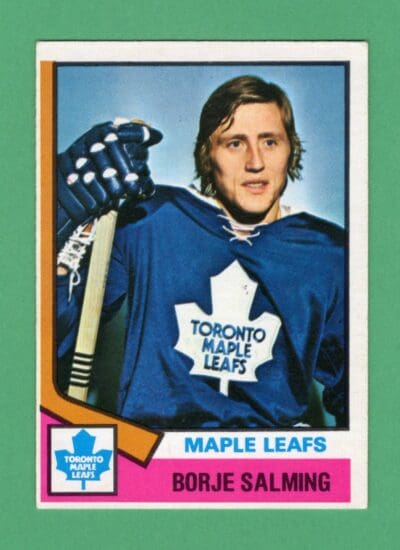 Borje Salming 1974-75 O-Pee-Chee Rookie Card #180