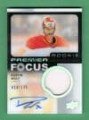 Dustin Wolf 2023-24 Upper Deck Premier Focus Rookie Patch/Auto /175 #PFR-DW