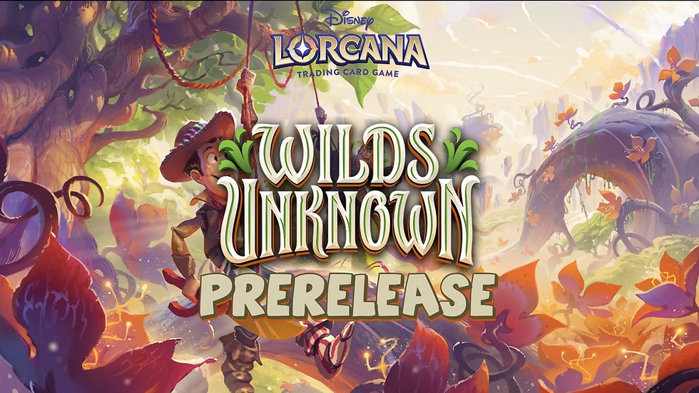 Lorcana Wilds Unknown Pre-release May 9