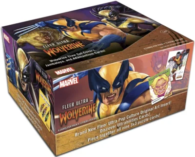 2023 UD Fleer Ultra Marvel Wolverine Hobby Box