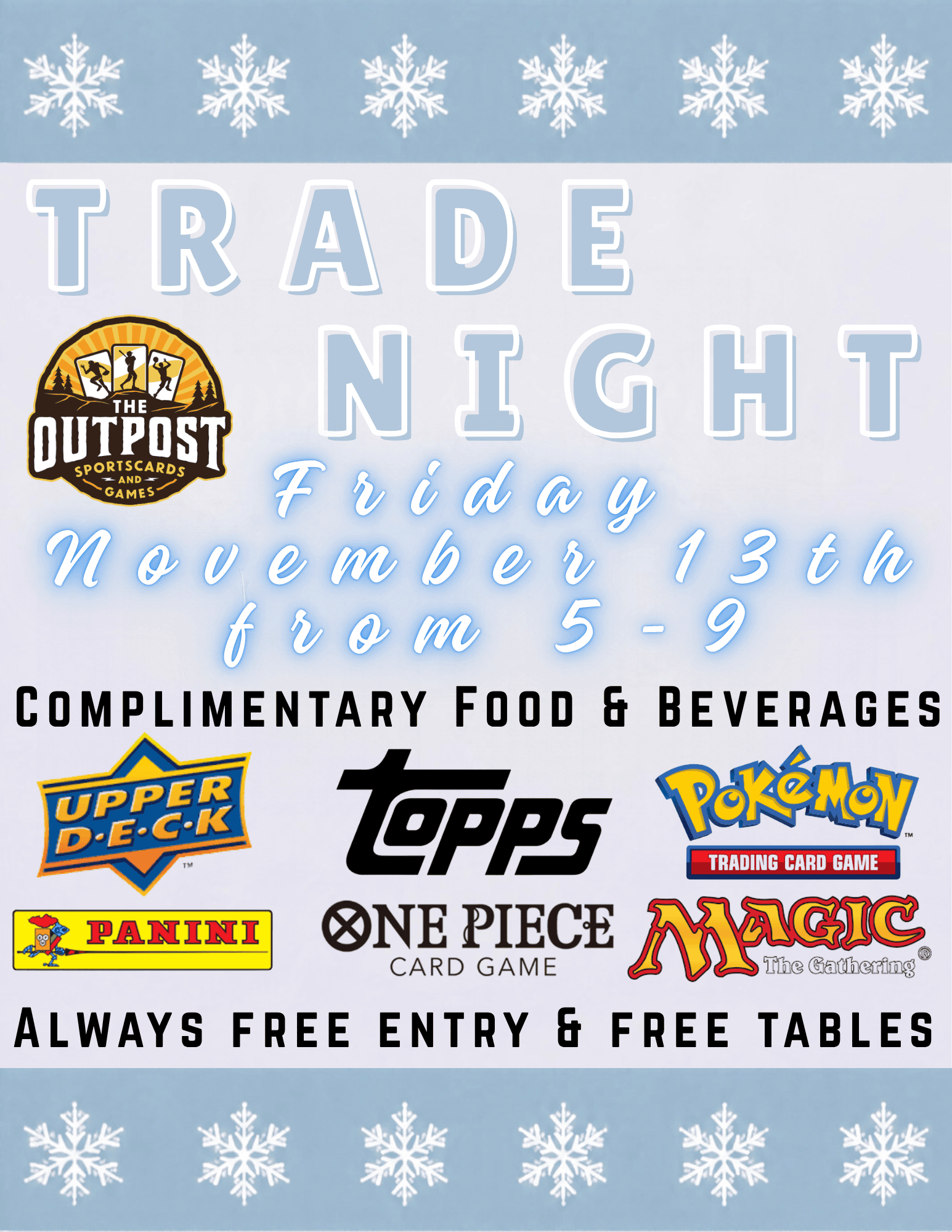 Nov Trade Night Flyer