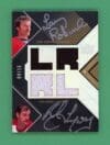 Robinson, Langway 2008-09 Upper Deck Black Dual Auto/Mem /15 #BAJ2-LR