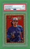 Bo Bichette 2019 Bowman 30th Anniversary Chrome Superfractor 1/1 PSA 9
