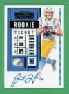 Justin Herbert 2020 Panini Contenders Variation Rookie Ticket Auto #104