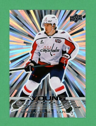 2025-26 UD Ryan Leonard Young Guns Outburst RC Rookie Card #238